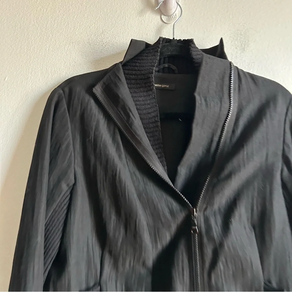 Annette Gortz Sz S Black Lagenlook Minimalist Jacket - Picture 3 of 12